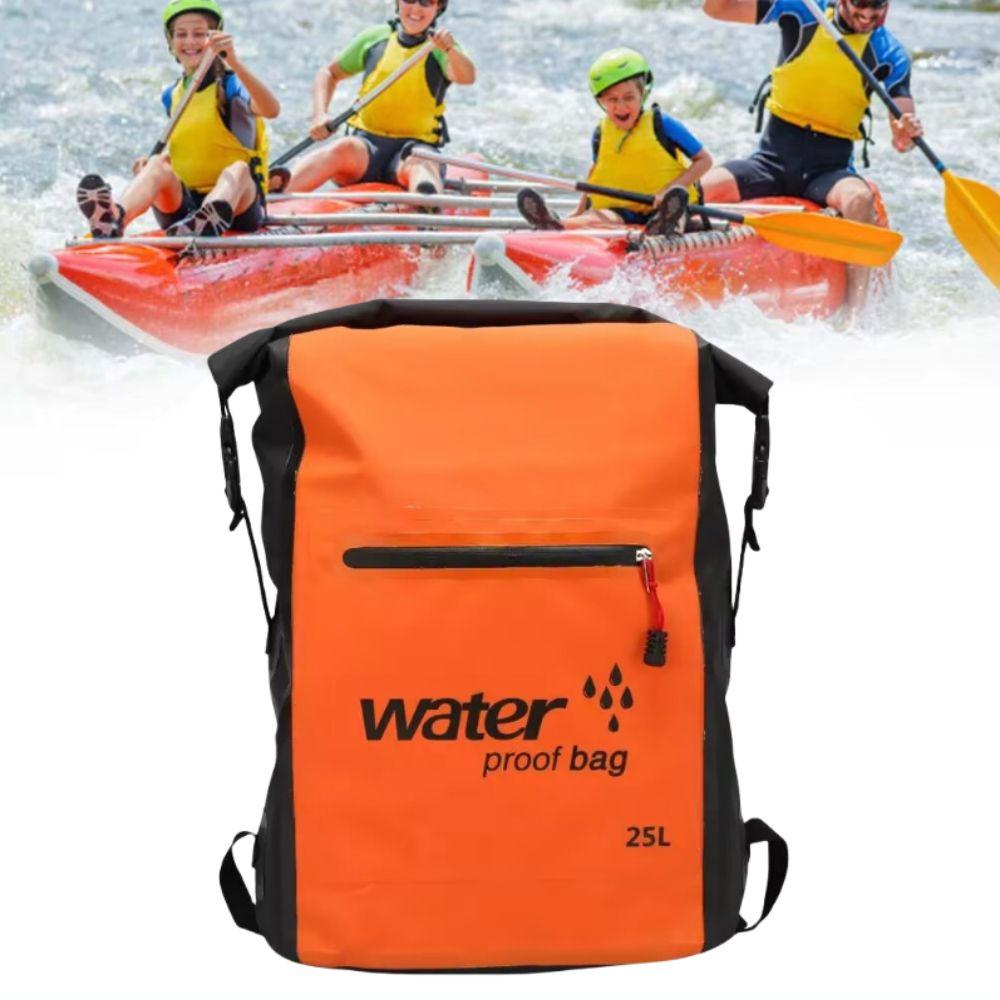 Dry Storage Bag Swimming Backpack Large Capacity Rafting Bucket Bag  River Trekking