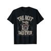 Men's Staffordshire Bull Terrier T-Shirt - Best Staffy Dad Ever Graphic Tee with Staffy Dog Face & Paw Print - Lightweight Breathable Shirt for Gym,