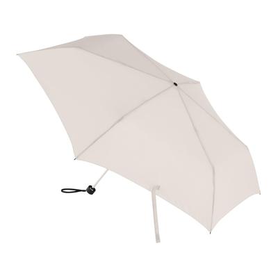 MUJI Folding Umbrella for Sun and Unisex 60cm Rib Length Rain, Adult, DEA53A5A, Ivory,