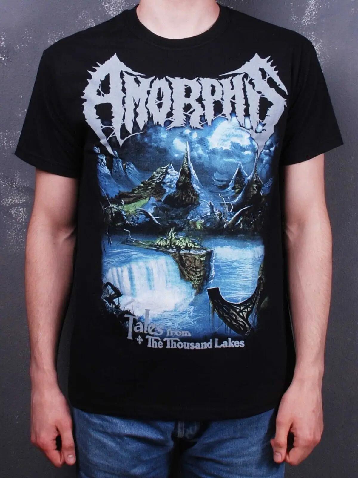 Amorphis Футболка Tales from the Thousand Lakes Черная S разноцветный