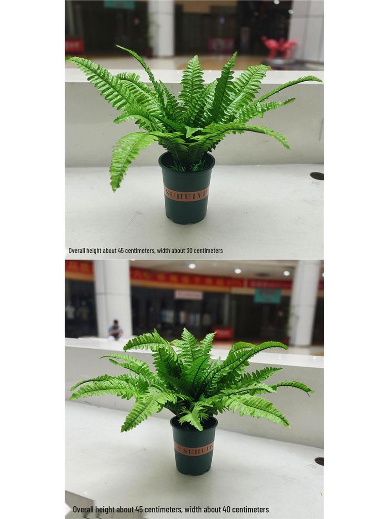 Outdoor Artificial Azalea Bonsai Set - Small Potted Plant for Flower Bed or Corridor Display