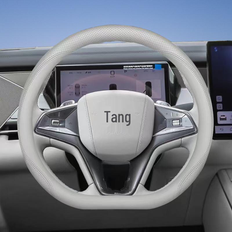 Husa Volan BYD Tang L: Piele Nappa, Anti-Alunecare, Accesoriu Interior DMI