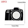 10PCS/Lot Wholesale Black Red Patches Heart Start Iron On Patches For Clithing Love Lip Embroidery Patches On Jeans Accessories