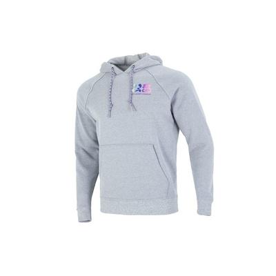 Under Armour Elevated Terry Hoodie With Colorful Letter Print Men Hoodies Gray 1373844-035