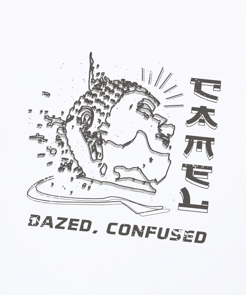 CAMEL WORK Dazed Buddha Short Sleeve T-Shirt (White)