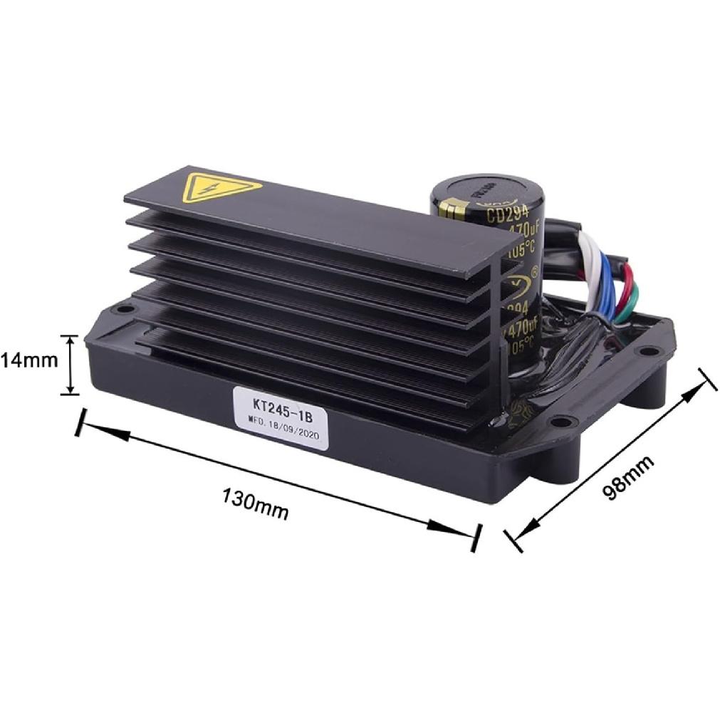 Automatic Voltage Regulator 8-15KW KT245-1B AVR Automatic Voltage Regulator Brush Brushless Generator Stabilizer Adjuster Module 3 Phase KT245-3B(1