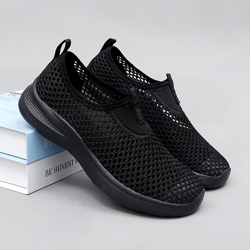 Nowe damskie buty plecione z siateczki, letnie i jesienne, oddychające, sportowe buty z siatki, dla studentek, sportowe, lekkie i wygodne, codzienne buty