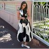 Ladies Polka Dot Balloon Version Sleeveless Dress Waist Slim Summer Fashion Ladies One-piece Short Skirt Commuter High Street