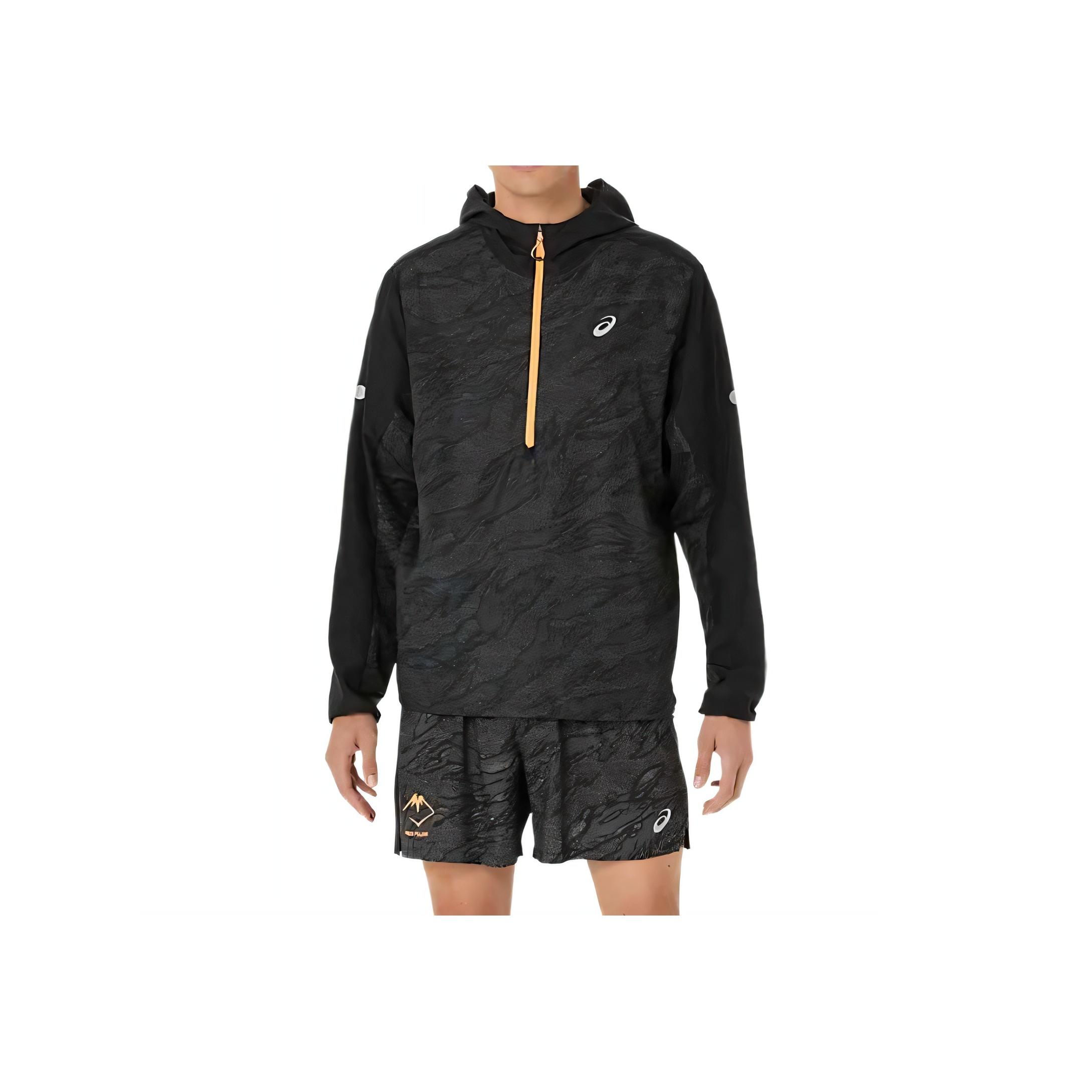 

Asics Fujitrail Packable Windbreaker Black Men 2011D389-002 M