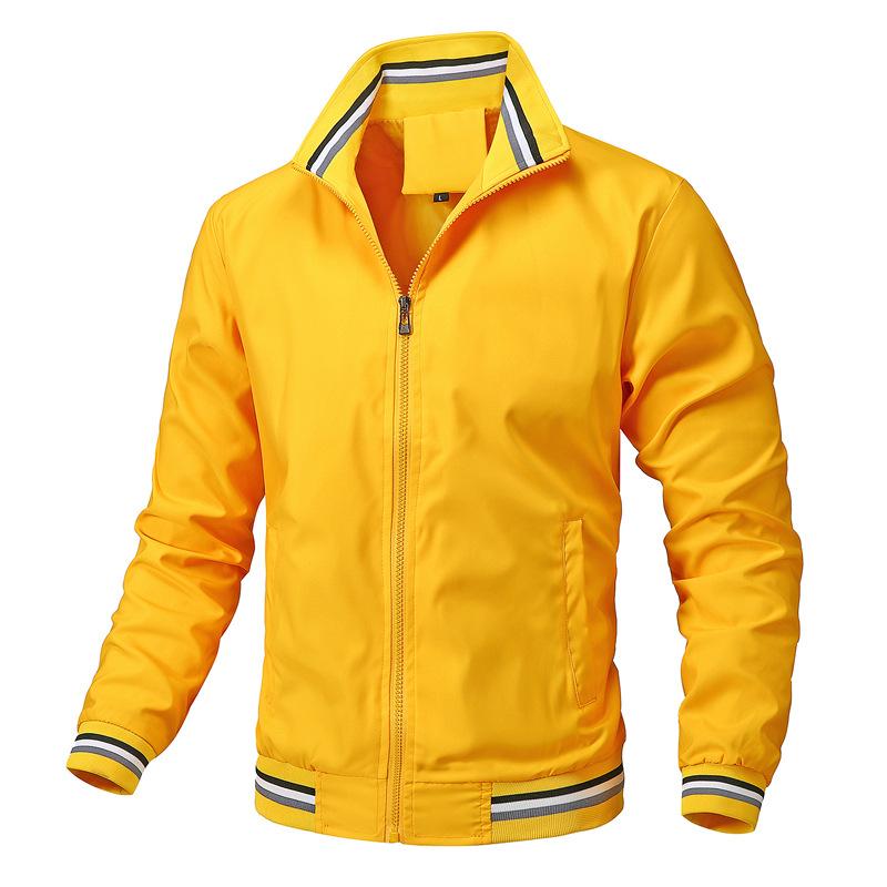 Men's Spring and Autumn Comfortable Breathable Casual Jacket