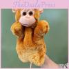 Monkey Animal Stuffed Hand Puppet For Kids Role Playing Games Storytelling And