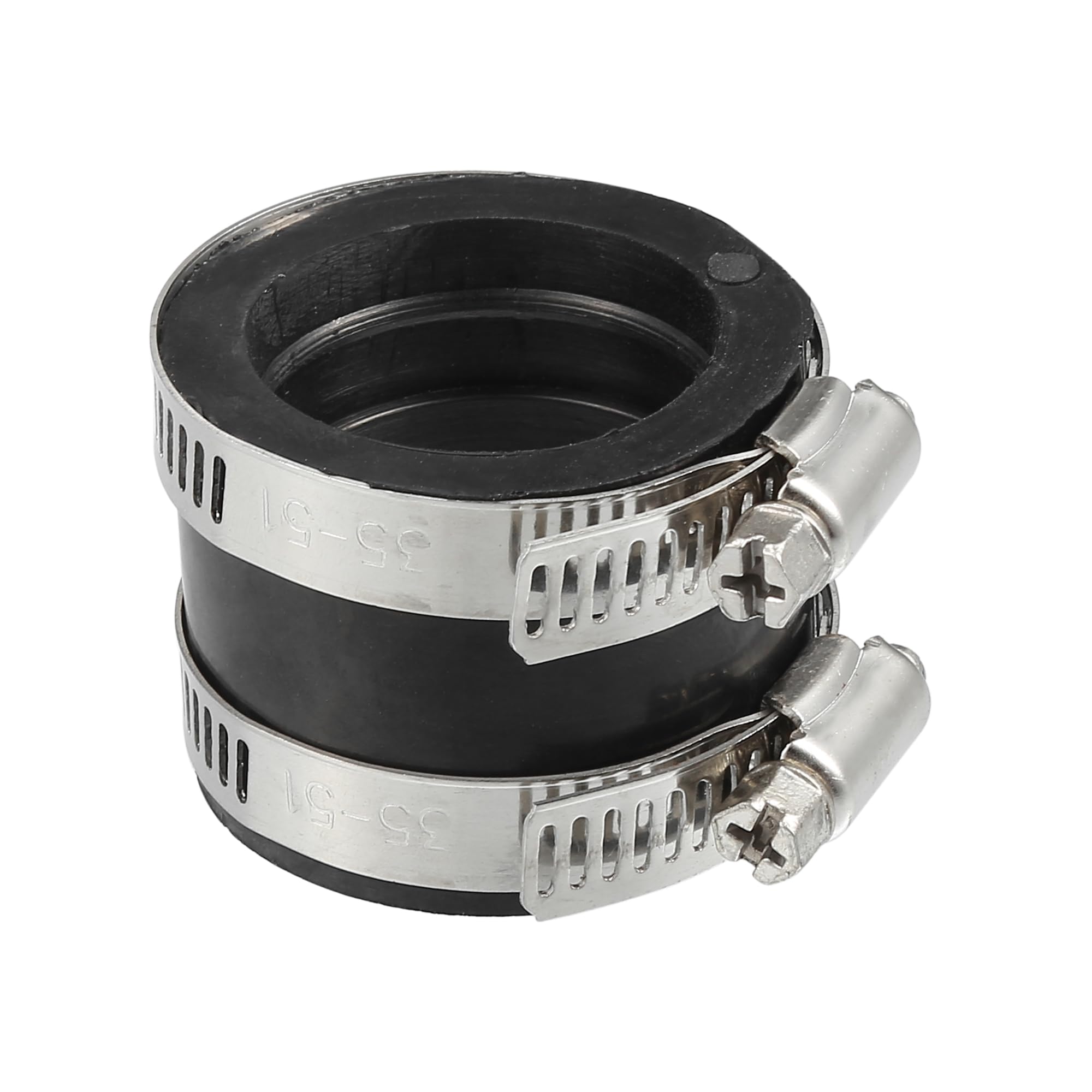 

ACROPIX 35mm ID Rubber Black Motorcycle Carburetor Adapter Inlet Inlet Pipe Manifold Adaptor Boot Sleeve Interface (2 Clamps) чёрный