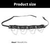 Hip Hop Trend Waist Belt Chain Punk Wide Chain Costume Belt for Wrap Dress Suit Skirt Jeans Jewelry