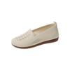 35-41 Women Flat Shoes Spring Autumn Loafers Knit Mesh Casual Zapatos Female Slip-on Soft Bottom Anti-slip Breathable Footwear