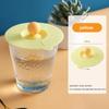 1/4PC Anti-dust Tea Coffee Sealed Lid Round Universal Food Grade Mug Lid Portable Mug Cup Cover Silicone Cup Lid Cup Accessories