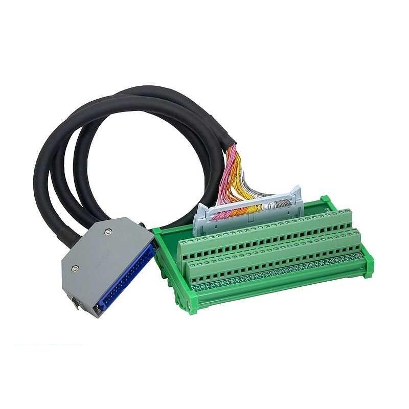 Fanuc 50 Core I/O FX-50BB Module MR-50L Male Female FK-50P A03B-0815-C001 Matching Cable FK/HD50KB