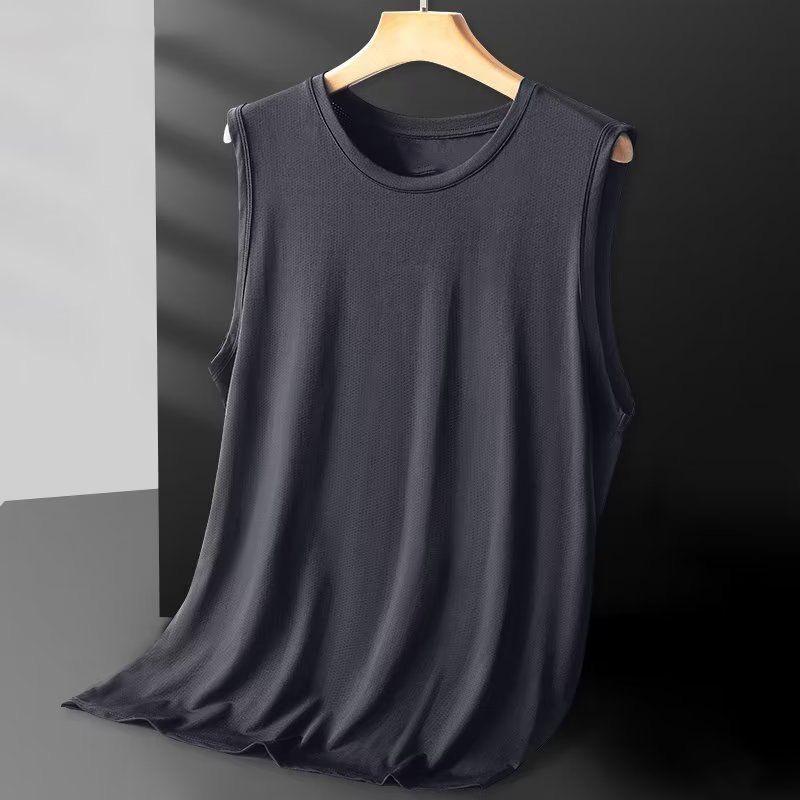Men's Sleeveless Summer Mesh Vest - Versatile Casual Outdoor Sports Tank Top