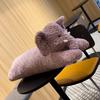 Long Elephant Body Pillow Large Cute Stuffed Animal Cushion Sleeping Elephant Decorative Body Pillow Chair Back Cushion Decor