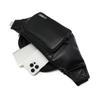 New LiNing Polyurethane Fanny Pack Unisex Black ABLV045-1