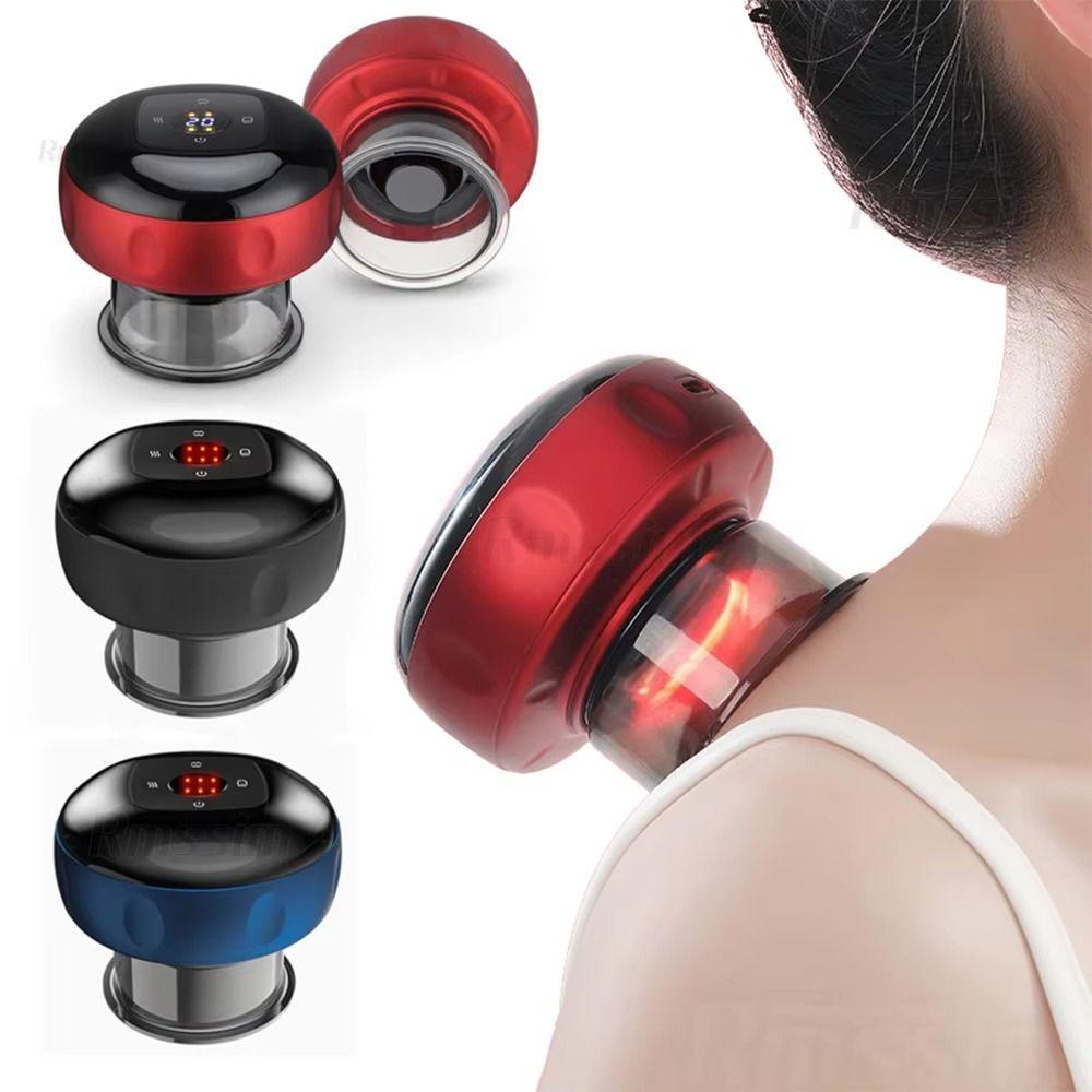 Smart Vacuum Body Scraping Massager Intelligent Breathing Electric Guasha Machine  Relieve Fatigue