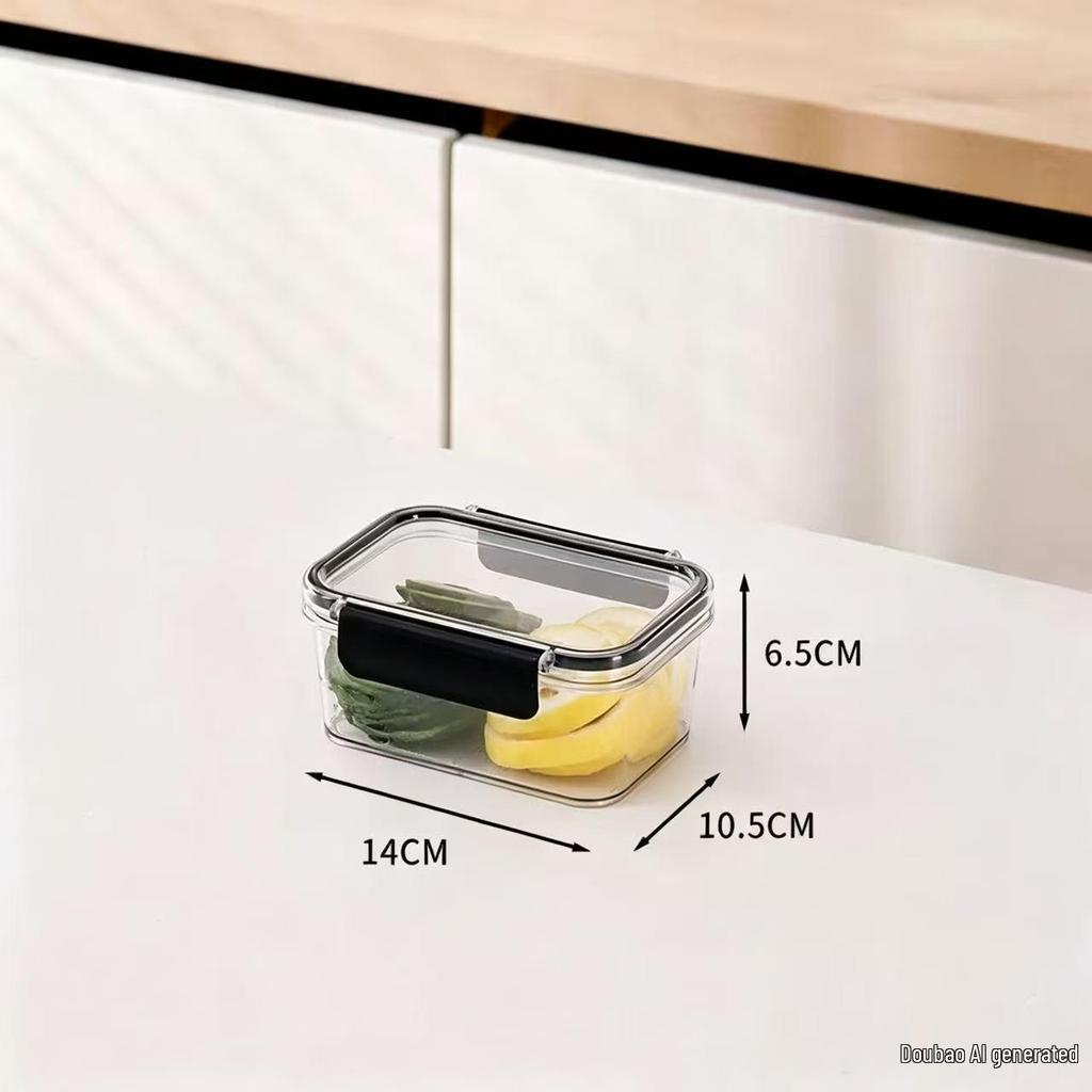 Transparent Food-Grade Plastic Storage Jar for Soups