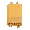 XT90 Connector Reusable Stable Male and Female Connector Plug for Connecting Batteries and ESCs Yellow