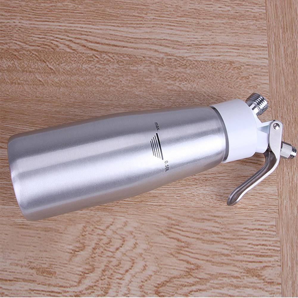 500ML Aluminum Cream Gun Cake Pattern-mounting Tool Cookie Decoration Mouth Kitchen Baking Supplies