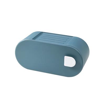 Punch-free Tissue Box with Hook PET Desktop Decoration Napkin Box for Home