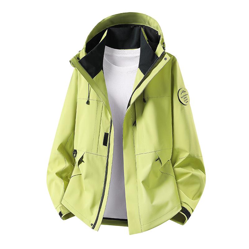 2026 Unisex 3-in-1 Hooded Windbreaker: Versatile Outdoor Jacket