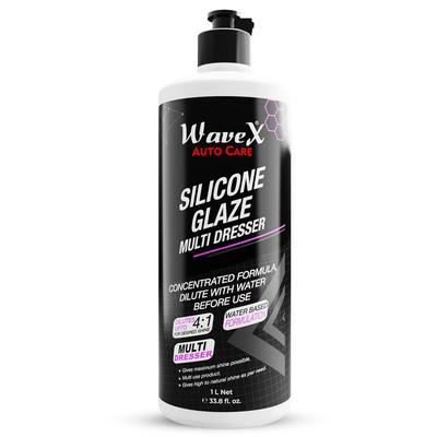 Plastic Restorer | Silicone Glaze Car Polish Concentrate 1L | Multi Dresser | Dilutes Upto 4:1 for Desired Shine