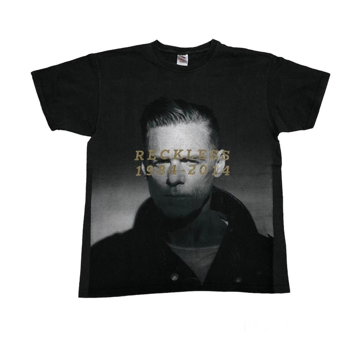 

Bryan Adams T Shirt Large Gray Tour Concert Rock Band Tee Bon Jovi Rod Stewart 2XL