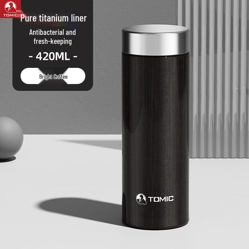 TOMIC TW60165Ti Pure Titanium Insulated Bottle