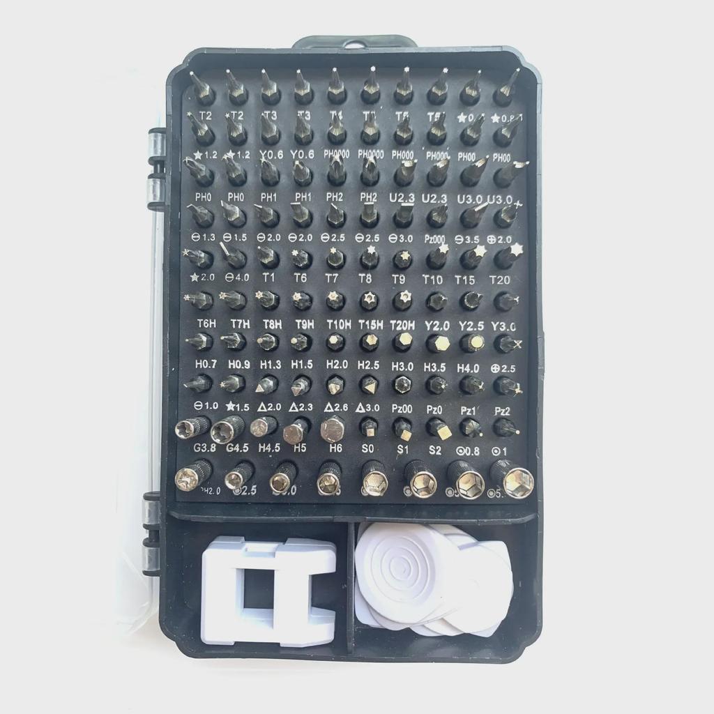 Sada přesného magnetického šroubováku 115 v 1 pro opravu hodinek a mobilních telefonů