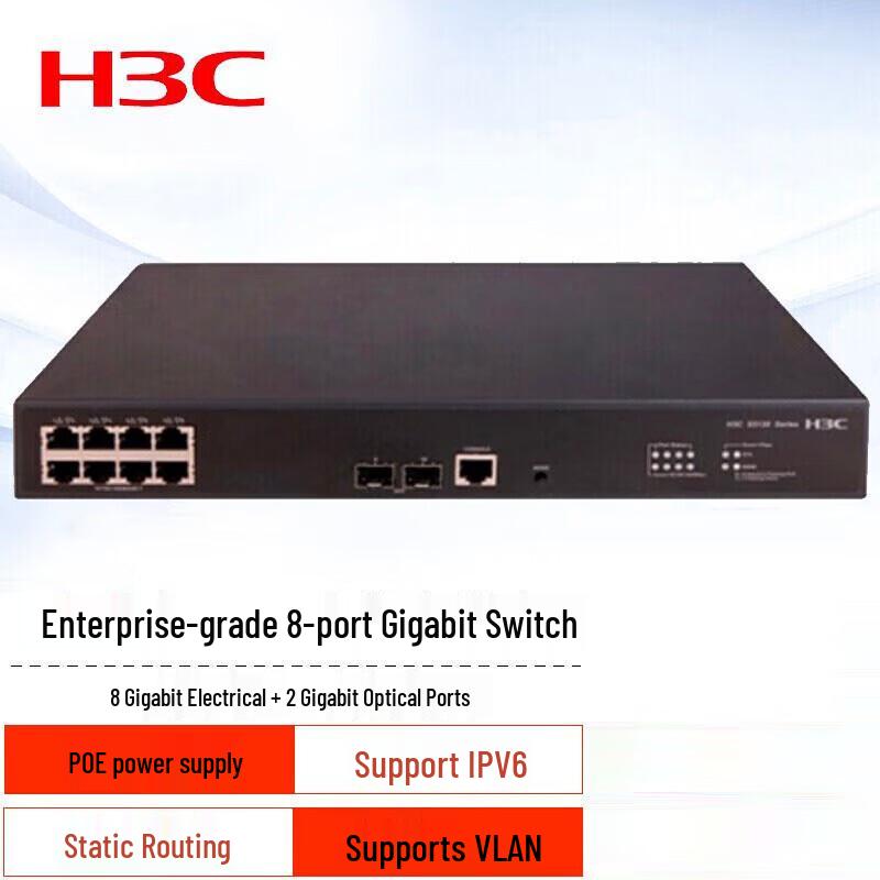

H3C S5130S/LS-5130S Series Enterprise Gigabit Ethernet Switches