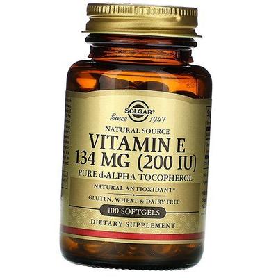 Natural Vitamin E, Vitamin E 200, 100gelcaps (36313074)