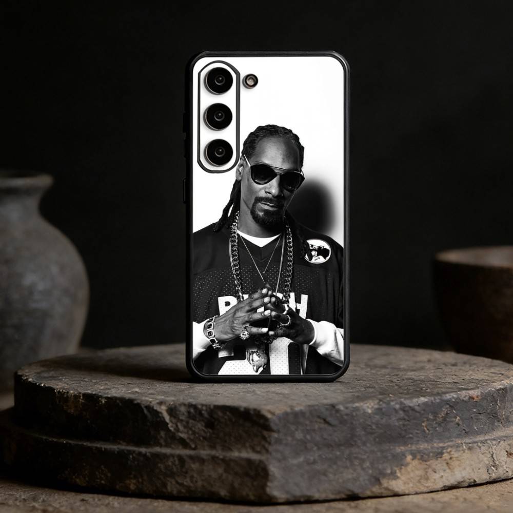 S-Snoop Dogg singer Phone Case For Samsung Galaxy A91,80,73,72 ,71,53,52,32 ,31,22,21s,20,Soft Black Case