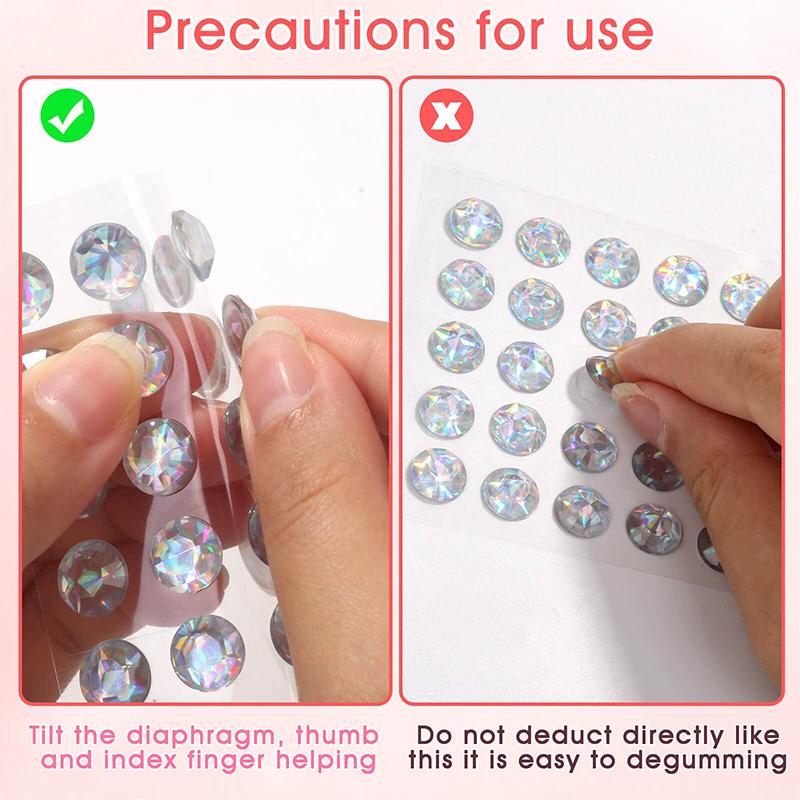 1Sheet  Ab Hair  Stickers Self Adhesive Face  Stick