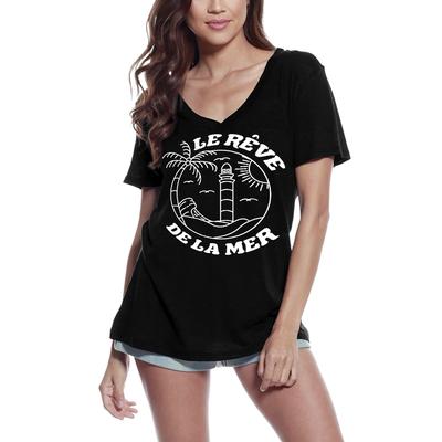 Women's Organic T-Shirt The Dream of the Sea - Lighthouse On the Sea