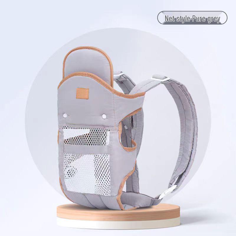 

Ой Ой Медведь Дышащий Всесезонный Многофункциональный Слинг-кенгуру - Двойной плечевой, Универсальный, Дизайн 4-в-1 One Size