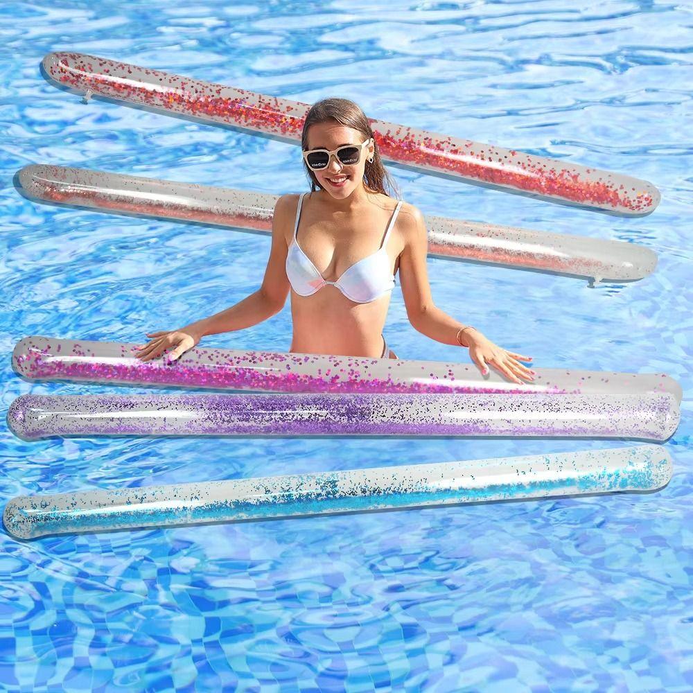 High Buoyancy Inflatable Swim Stick Portable Pool Buoyancy Stick PVC Pool Float Stick Beginner Aid