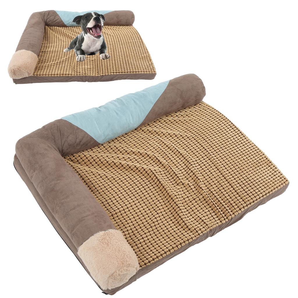 Soft Pet Dogs Beds Autumn and Winter Warm Sofa Bed Removable and Washable for Small and Medium Sized Dog Cat