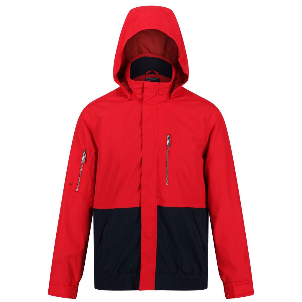 Regatta Mens Feelding Colour Block Waterproof Bomber Jacket