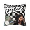 Singer Michael Jacksons MJ Tour  Pillow Cover Accessories Soft Cushion Cover Gift  Pillow Case Cover Home Multi Size