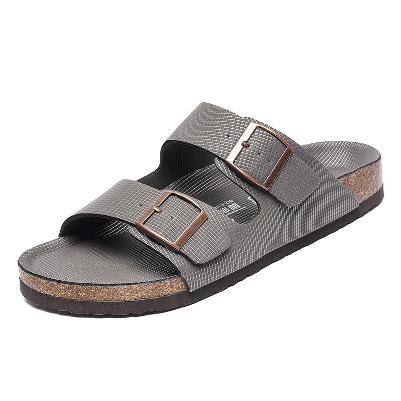 Leather Men Sandals Summer Men's Sandals Women Slippers Outdoor Beach Casual Shoes Zapatos Hombre Durable Non-Slip Luxury Shoes