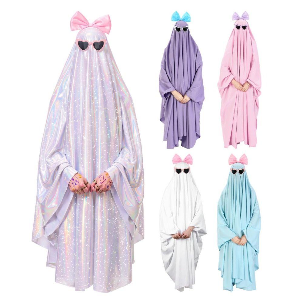 Parent-child Party Attire Ghost Costume Long Cloak Cosplay Cape Halloween Costume  Halloween Party