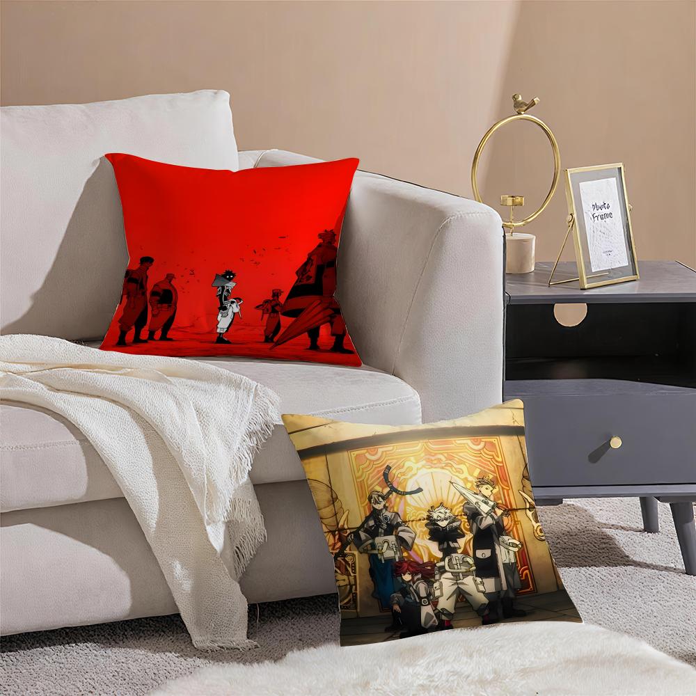 manga gritty GGachiakuta Cushion Cover Pillowcase Short Plush Invisible zipper Room Sofa Cushion Cover