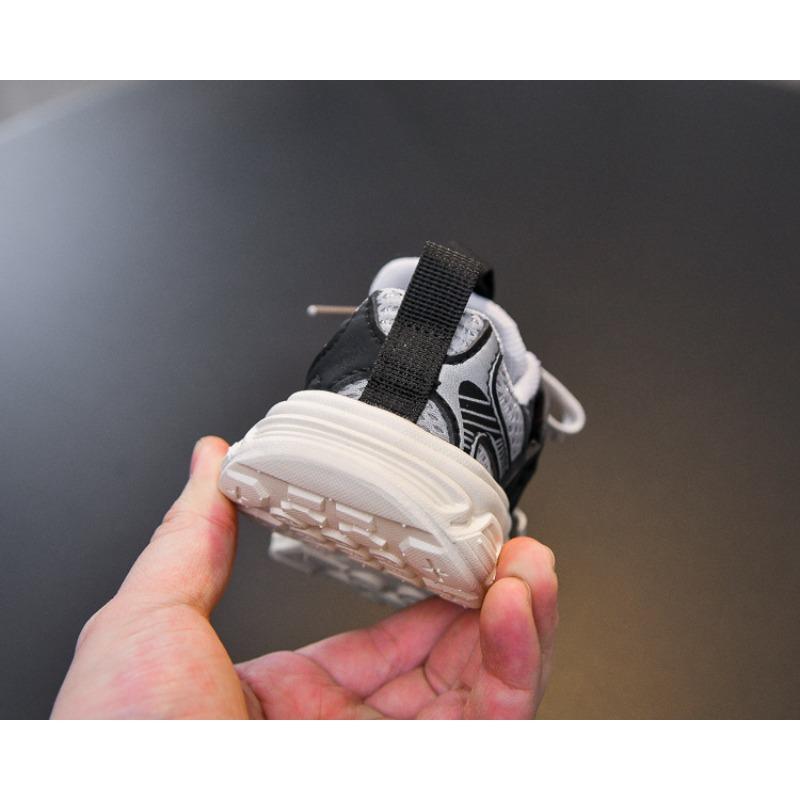 Kindersneaker Frühjahr Neuheiten, Leichte Freizeit-Vielseitige Doppelfell-Schuhe mit Weichsohle & Klobige Dad-Schuhe (Unisex).