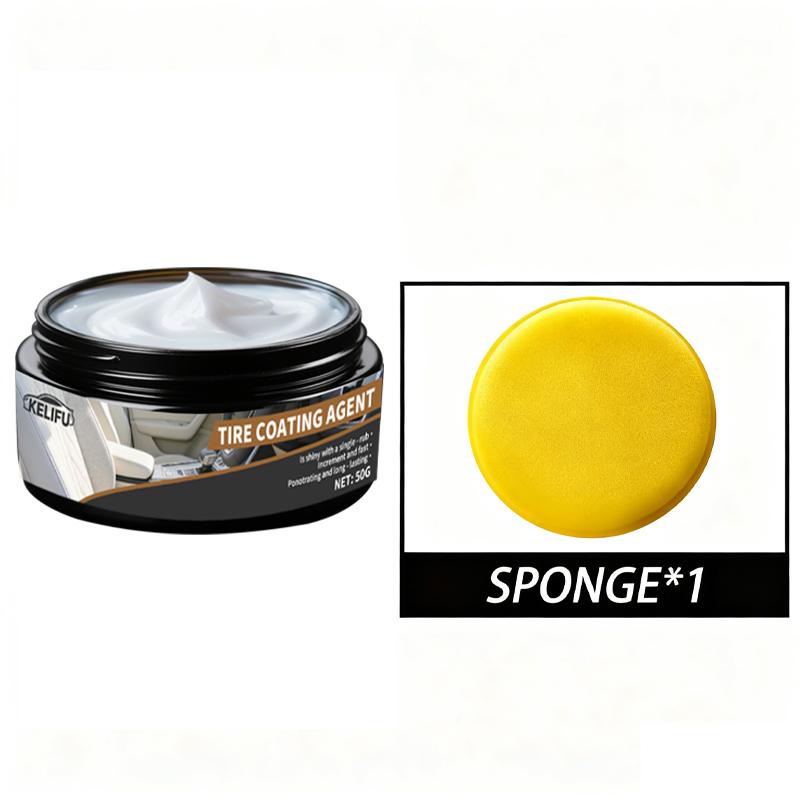 

Крем для восстановления пластика и резины автомобиля 2-в-1 | Удалитель царапин и восстановитель блеска | Защита от выцветания и долговечная защита для интерьера автомобиля чёрный