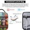 Funny Bird Pattern Insulated Lunch Bag for Women Office Cooler Thermal Food Box Tote Leakproof Lunch Boxes Container