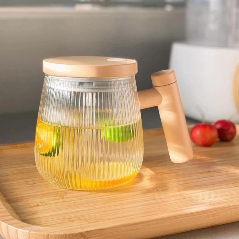 Waterproof Self Stirring Mug Portables Electric Stirring Coffee Cup for Coffee/Milk/Protein Powder Easy To Use
